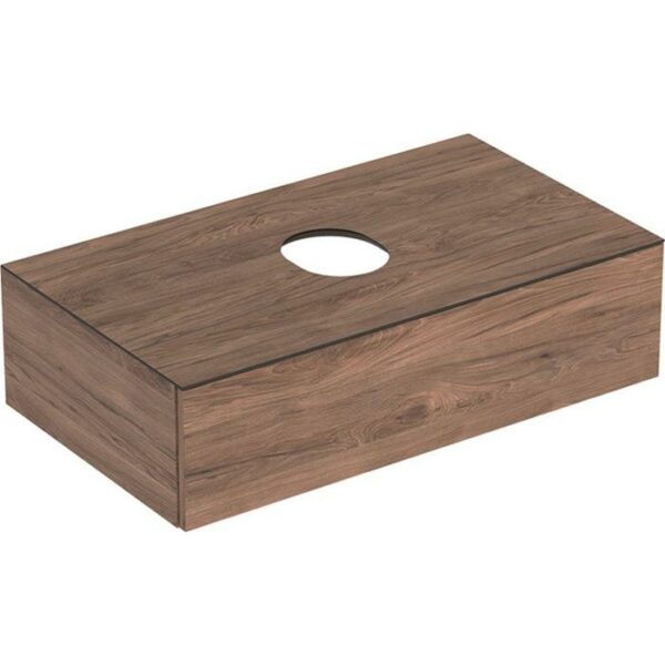 Geberit VariForm US für AS-WT, m. 1 Schu 90x24x51cm, Nußbaum hickory