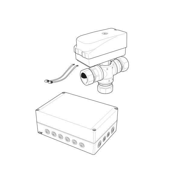 alpha innotec IPP (Split) Installationspaket für Split und Jersey Wärmepumpe