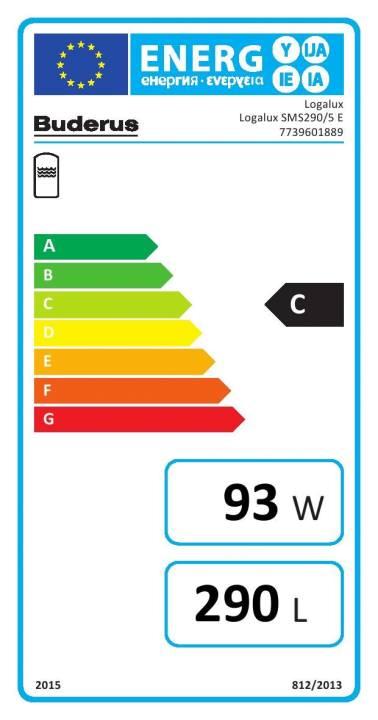 Buderus Warmwasserspeicher Logalux SMS290-SM100