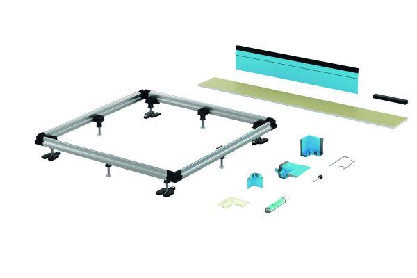 Einbausystem UNIVERSAL B50-6050 140x80cm, Verstellbereich 74-220mm