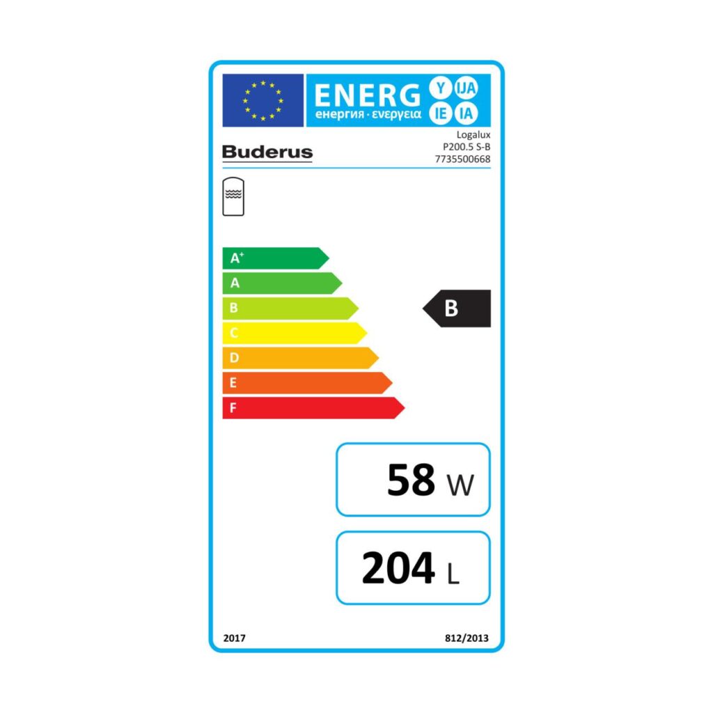 Buderus Logaplus WP-Speicherpaket SP2 Logalux P200/5 S-B und Zubehör