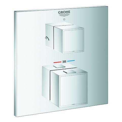 GROHE THM-Brausebatterie Grohtherm Cube 24154 FMS für 35600 2-Wege-Umst. chrom