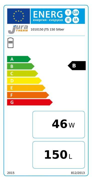 Juratherm Tiefspeicher emailliert, mit 1 Wärmetauscher JTS 150