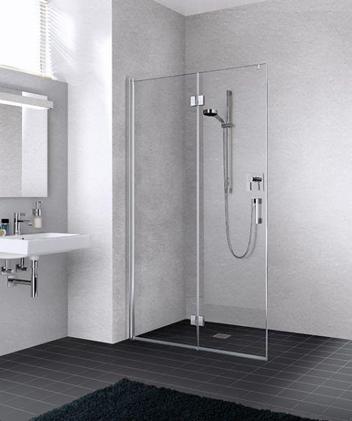 Kermi WALK-IN Pendel-Falttür LIGA 2YR 900x1850mm BV:875-900 SIHG ESG klar