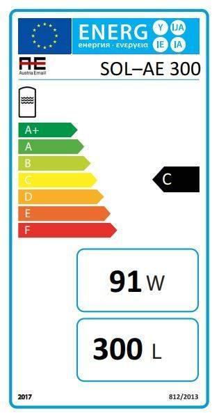 Solar-Brauchwasserpeicher SOL AE 300 l mit HE Pumpe Solar-Systemspeicher