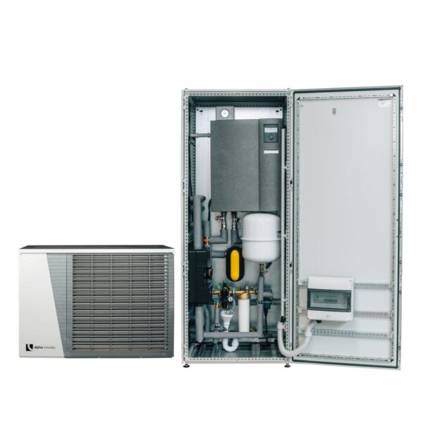 ThermCube Basic All-in-One Luft-Wasser Wärmepumpen System linke Ausführung