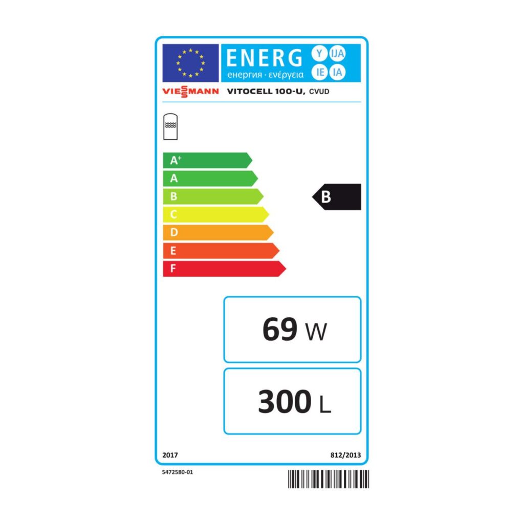 Viessmann Flachkollektor Solar-Paket Vitosol 200-FM SH2F 4,6 m² mit Warmwasserspeicher Vitocell 100-U CVUD 300L vitopearlwhite