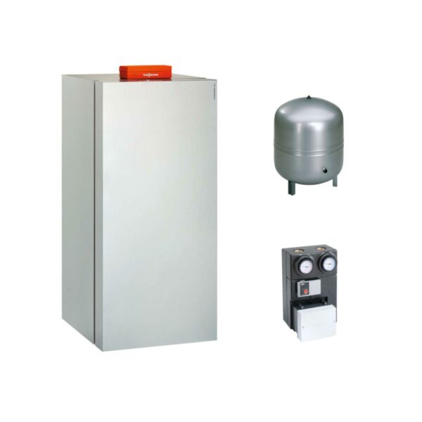 Viessmann Paket Vitocrossal 300 CU3A 26 kW Gas-Brennwertkessel inklusive Mischer und Ausdehnungsgefäß 35L