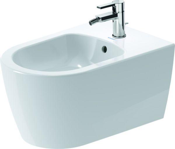 Wand-Bidet ME by Starck 570 mm m.ÜL, m.HLB, 1 HL, Durafix, weiß