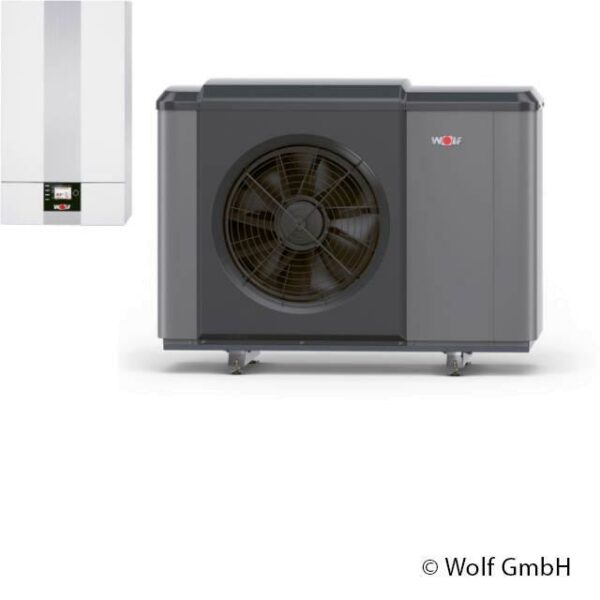 Wolf Wärmepumpe CHA-Monoblock 10/400V mit E-Heizelement