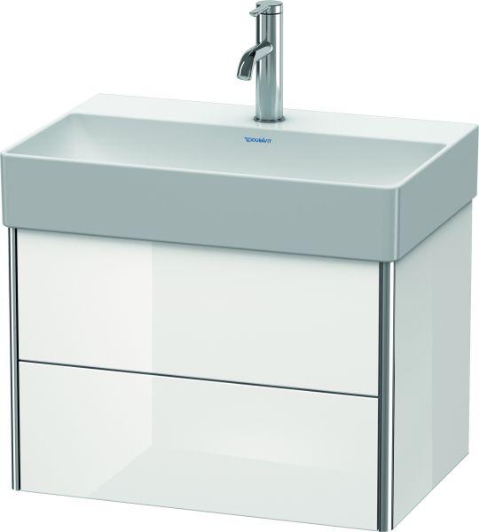 Duravit WTU XSquarechts 397x584x390 mm 2 Schubk Basalt Matt